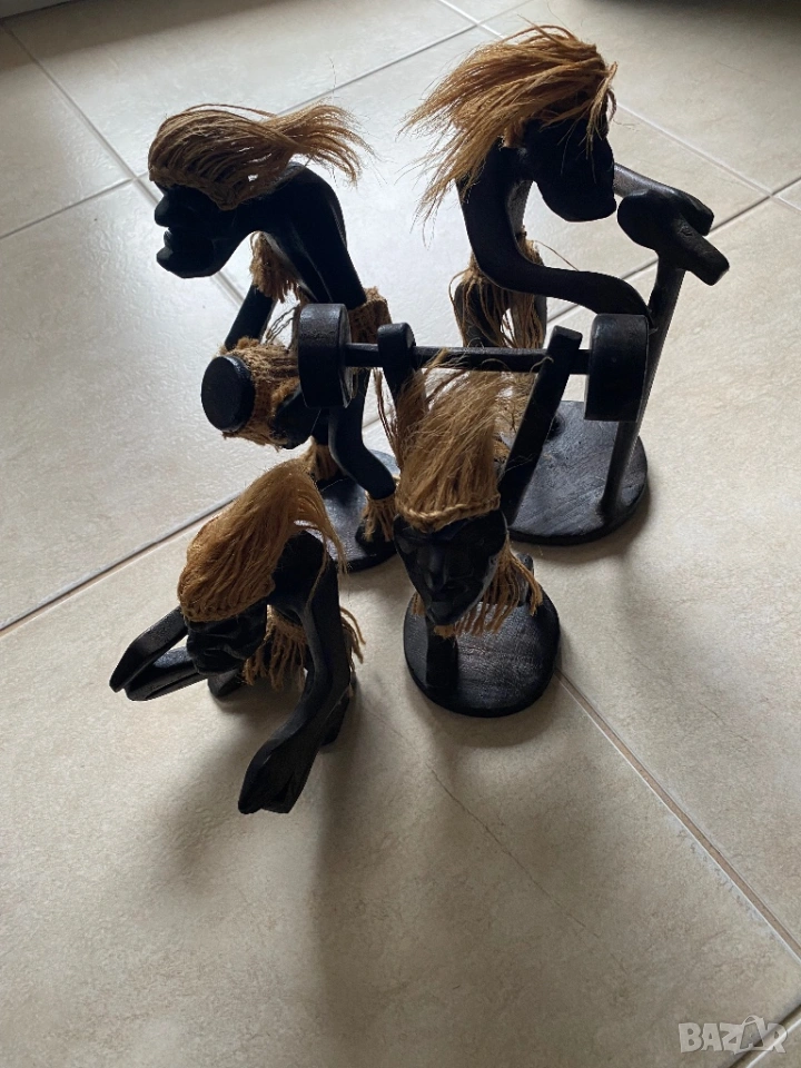 Статуетки индианци, комплект, снимка 1