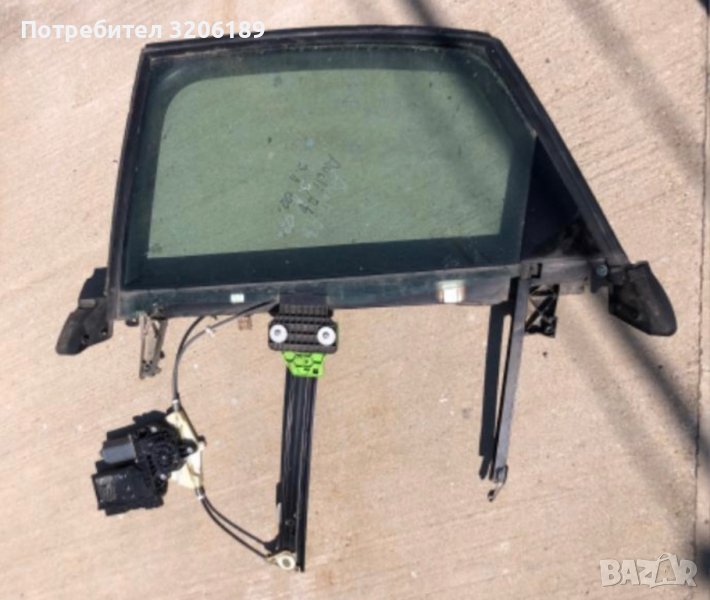 Стъклоповдигач с машинка за задна лява врата Ауди А4, снимка 1
