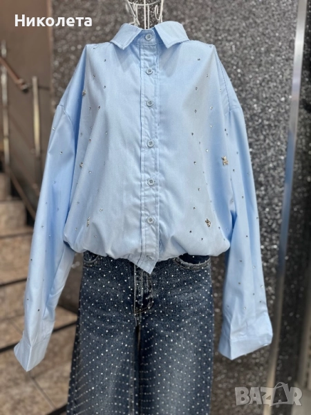 Риза 2 цвята , снимка 1