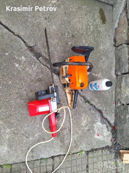 продавам бензинопил Щил., снимка 1
