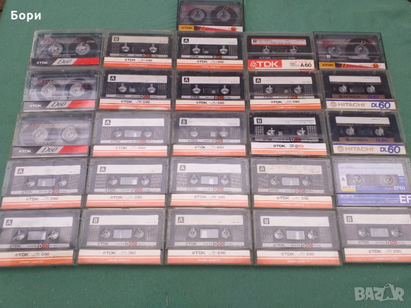 Аудио касети TDK,HITACHI, снимка 1