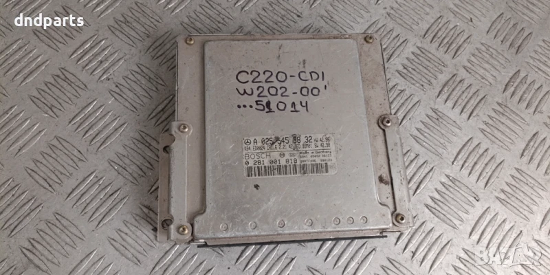 Компютър Mercedes C220 CDI W202 2000г. A0255453832 0281001818 , снимка 1