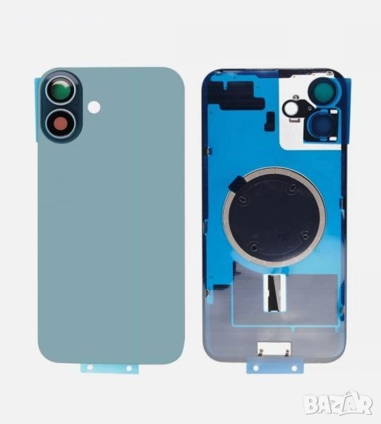 Капак батерия / Задно стъкло Оборудван с лентов кабел безконтактно зареждане за iPhone 16 Plus 6.7/ , снимка 1