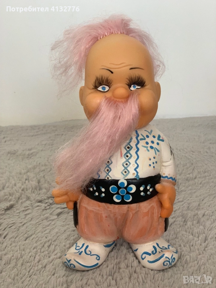Гумена играчка „Козак“ СССР , снимка 1