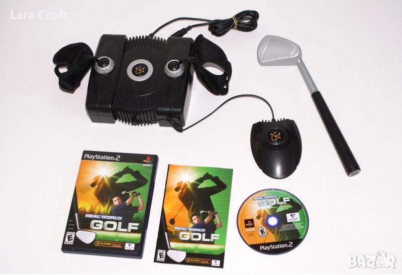 NTSC Real World Golf игра и контролер, снимка 1