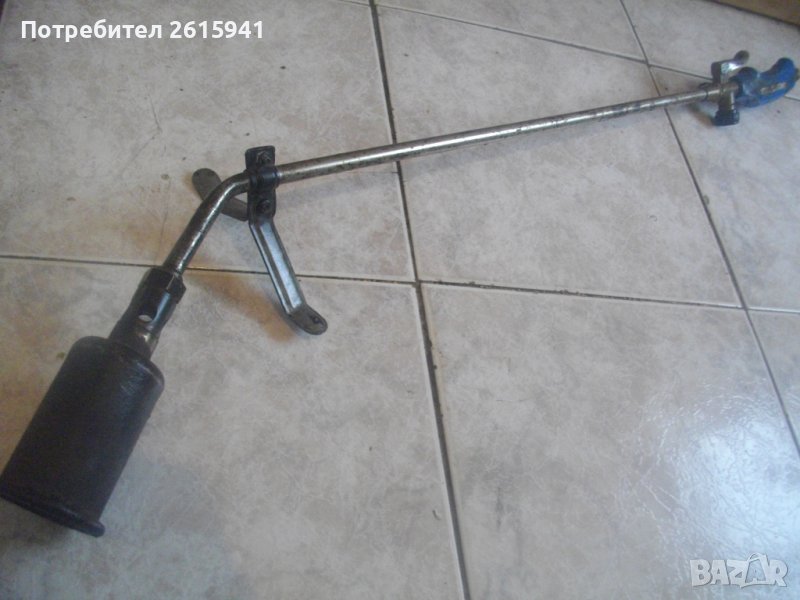 92 см Газова Горелка AROCO-За Ремонтни Дейности Покриви и Хидроизолации-На Газ Пропан-Бутан-2 Крана, снимка 1