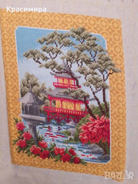 Гоблен "Китайски пейзаж", снимка 1