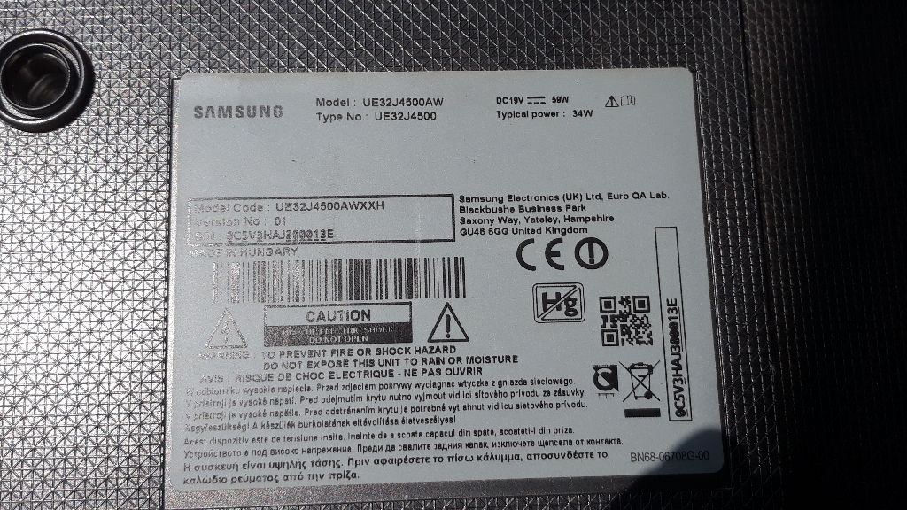 Samsung UE32J4500AW на части в Телевизори в гр. София - ID33543487 —  Bazar.bg