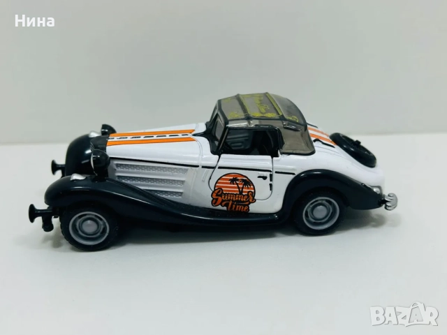 Страхотна ретро метална кола Mercedes- Benz 320 от 1940, снимка 10 - Коли, камиони, мотори, писти - 52598675