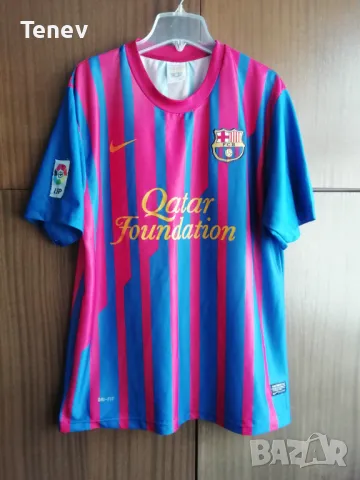 Barcelona Lionel Messi #10 Nike футболна тениска фланелка Барселона Меси размер L, снимка 2 - Тениски - 48475847