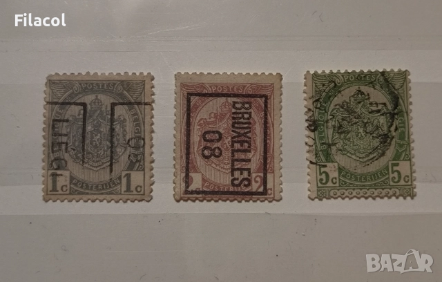 Белгия 1907 г. Герб