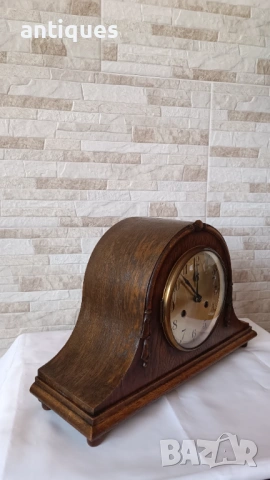 Стар каминен часовник - Foreign - Wurtemberg - Made in Germany - 1930", снимка 3 - Антикварни и старинни предмети - 53030088