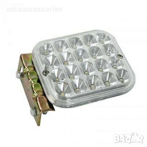 3000045430 Стоп диоден комплект 2 броя Жълт или Син 12-24V 20LED, снимка 11 - Аксесоари и консумативи - 33093809