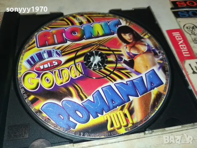 ATOMIC GOLDEN HITS 5 ROMANIA 2001 CD 1804251956, снимка 10 - CD дискове - 49944715