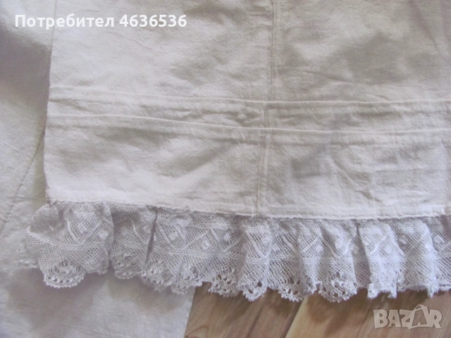 Женска риза за носия , кенар и дантела, снимка 2 - Антикварни и старинни предмети - 53466306