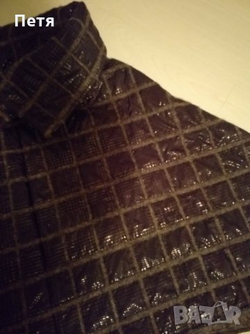 Пончо ново черно с ефект , снимка 3 - Якета - 26569882