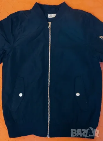 "H&M"-яке "бомбър"/11-12 год./, снимка 2 - Детски якета и елеци - 47989257