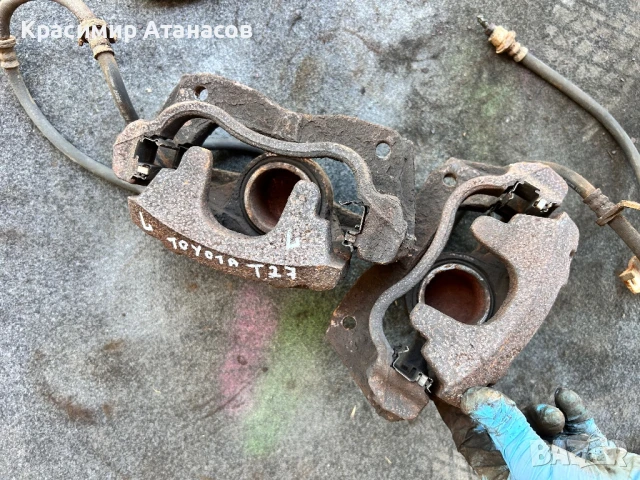Спирачен апарат заден ляв за Тойота Авенсис T27.комби.2009-2015г, снимка 13 - Части - 46792853