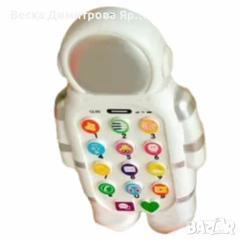 Детски музикален телефон "Космонавт" – Вашият малък изследовател на звуци и светове, снимка 4 - Други - 48446111