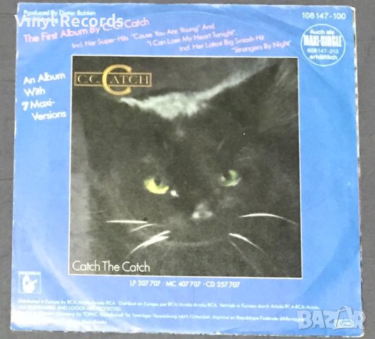 C.C. Catch – Strangers By Night, Vinyl 7", 45 RPM, Single, Stereo, снимка 2 - Грамофонни плочи - 43778802