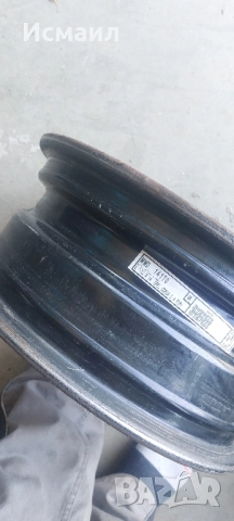 Железни джанти за Опел Корса D 14ц, снимка 3 - Гуми и джанти - 51577546