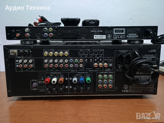 Ресивър (усилвател) harman/kardon AVR 135 + DVD 22 Перфектни! , снимка 17 - Ресийвъри, усилватели, смесителни пултове - 52855846
