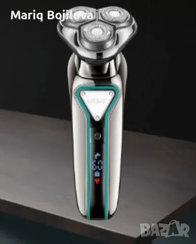 Професионална мъжка самобръсначка VGR, V-323, Водоустойчива, USB зареждане, снимка 5 - Електрически самобръсначки - 49894386