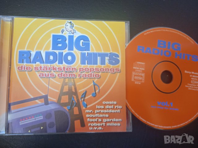 Big Radio Hits - оригинален диск с хитове от 90-те 