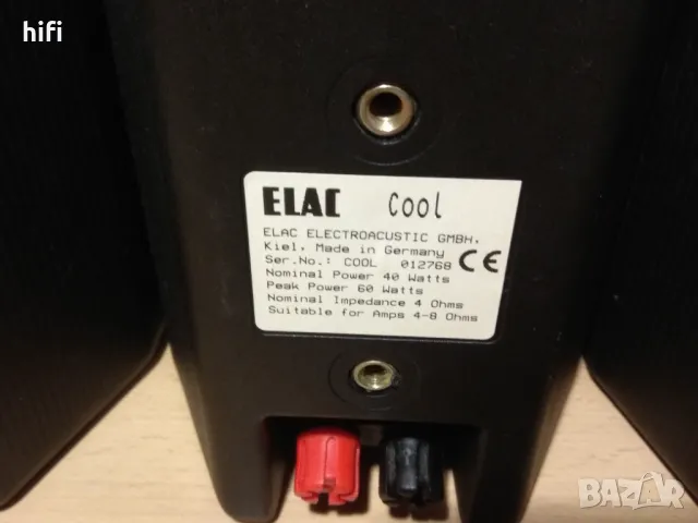 Двулентови тонколони Elac Cool , снимка 4 - Тонколони - 48876874