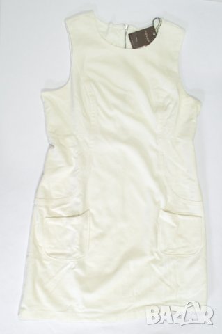 Рокля в цвят ванилия Fever London - XL, снимка 2 - Рокли - 43113617