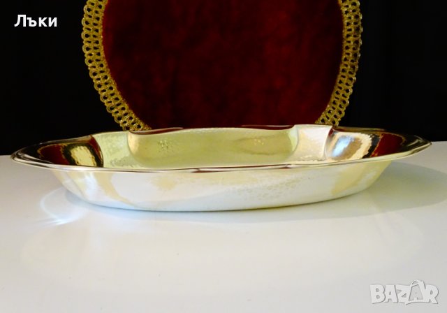 Посребрен съд за сервиране,фруктиера WMF. , снимка 9 - Антикварни и старинни предмети - 36914604