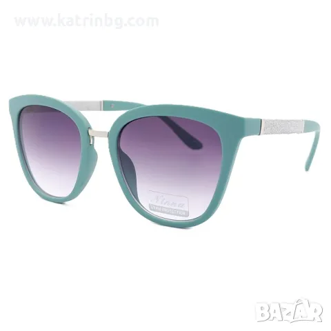 Слънчеви очила котешко око тюркоаз с брокат Код на продукта:DASL-34