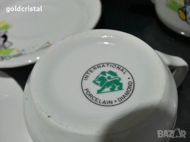 Стар български порцелан детски комплект , снимка 9 - Антикварни и старинни предмети - 52957809