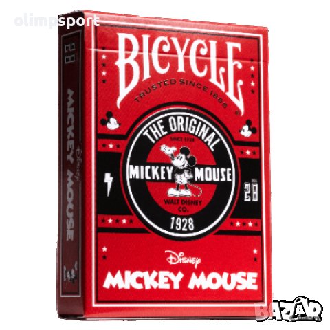 карти за игра BICYCLE MICKEY MOUSE  нови , снимка 1 - Карти за игра - 43920488