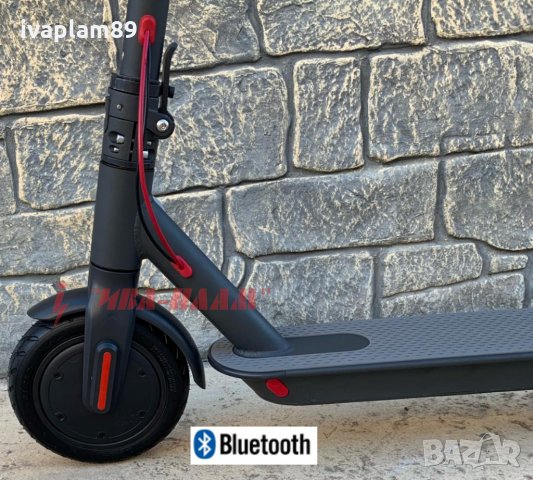 Електрически скутер ‘’ E-SCOOTER ‘’ - МОДЕЛ свързване с ’’Bluetooth ’’ + ЛИЗИНГ, снимка 5 - Мотоциклети и мототехника - 26827571