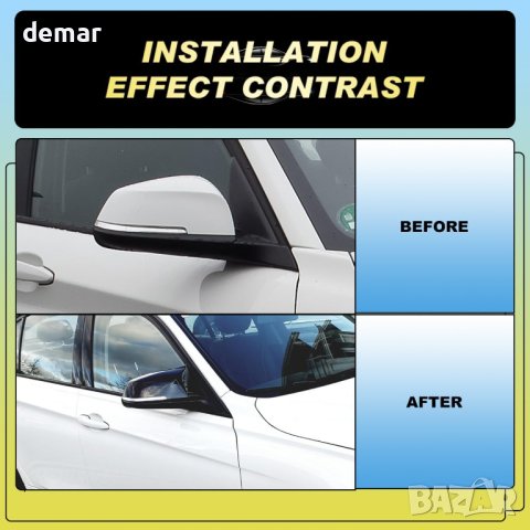 GEARZAAR резервни капаци за странични огледала за обратно виждане - BMW, снимка 5 - Аксесоари и консумативи - 43462965