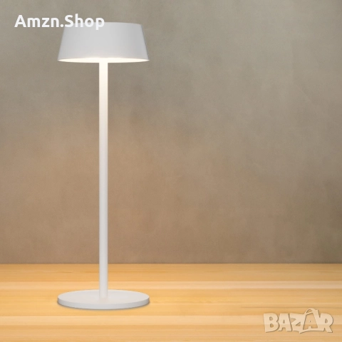 Димируема LED настолна лампа 2 броя , трапезна лампа за маса за кафе ресторант, снимка 6 - Настолни лампи - 51789789