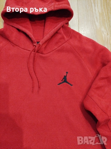 Nike air jordan fleece горнище мъжка оригинален , снимка 4 - Спортни дрехи, екипи - 52695870