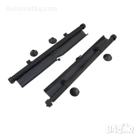 Комплект щори за автомобил Automat, Сенници, 2бр, 40 х 45см, Черен, снимка 2 - Аксесоари и консумативи - 40693061