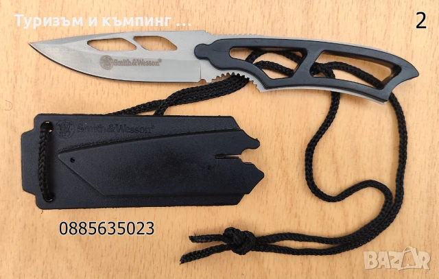 Туристически нож CRKT и Smith & Wesson, снимка 9 - Ножове - 18605120