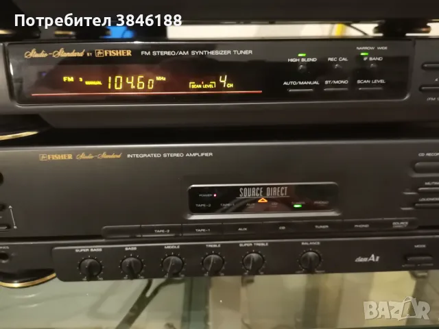 Fisher CA-9030,FM-9050,AD-9020, CR-W 9025, Fisher MT-1904Preference series, снимка 4 - Аудиосистеми - 47316203