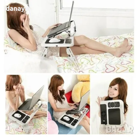 5186 Охладител маса за лаптоп E Table, снимка 3 - Други - 47341849