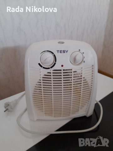 Две използвани духалки в бяло и сиво, снимка 2 - Отоплителни печки - 51681465