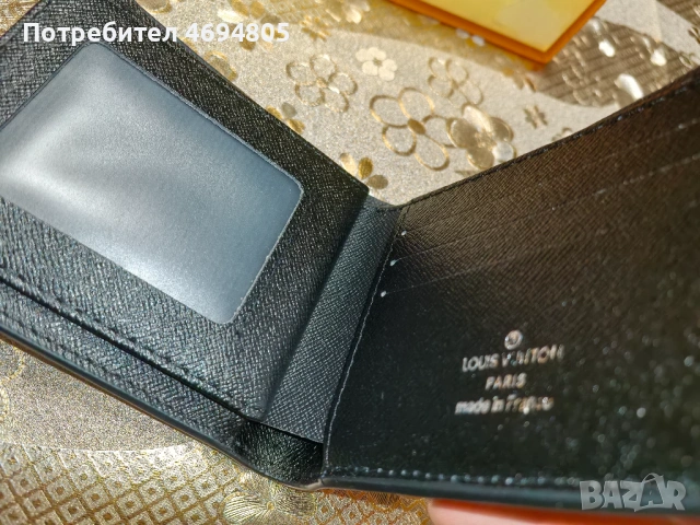 Luis vuitton портфейл, снимка 3 - Портфейли, портмонета - 53108484