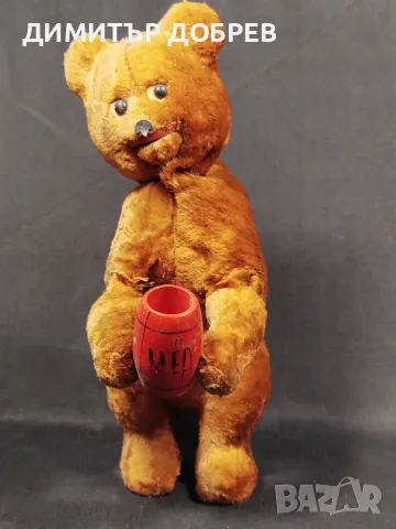 СТАРА РЕТРО СОЦ СССР МЕХАНИЧНА ИГРАЧКА БАБА МЕЦА, снимка 2 - Антикварни и старинни предмети - 47296075