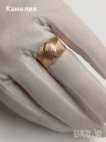 Руско злато , снимка 10 - Пръстени - 48188904