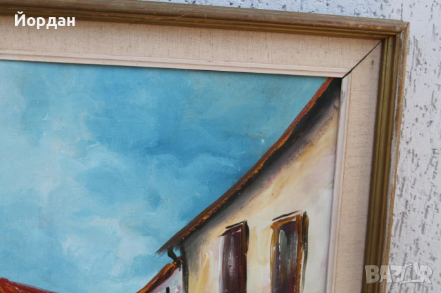 Картина масло върху платно ''Hartvig Jarlhov'', снимка 3 - Картини - 50701725