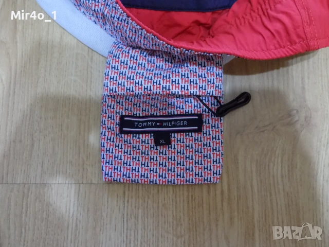 Къси панталони tommy hilfiger шорти гащета бански плажни екип оригинал мъжки XL, снимка 10 - Спортни дрехи, екипи - 51415498