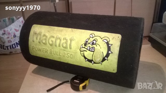 magnat power bull 250/400w max-внос германия-50х28см, снимка 2 - Аксесоари и консумативи - 26225159