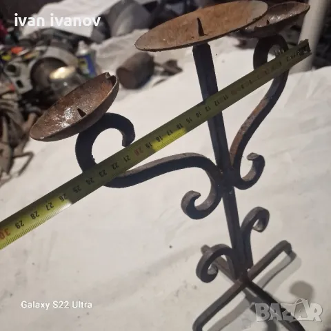 Свещник , снимка 3 - Декорация за дома - 48494979